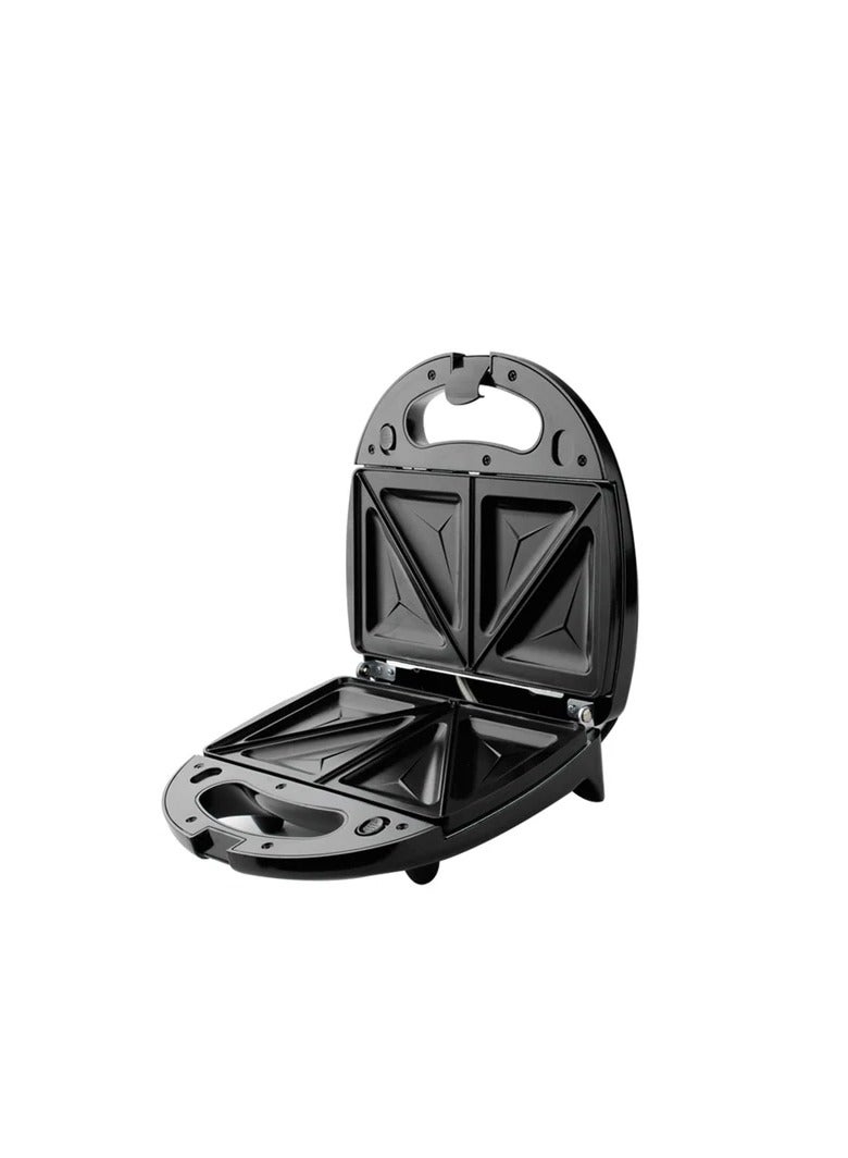 دي اس بي ماكينة صنع الساندويتشات 3 في 1 من DSP kc1049، 750 وات - أسود - Image 3