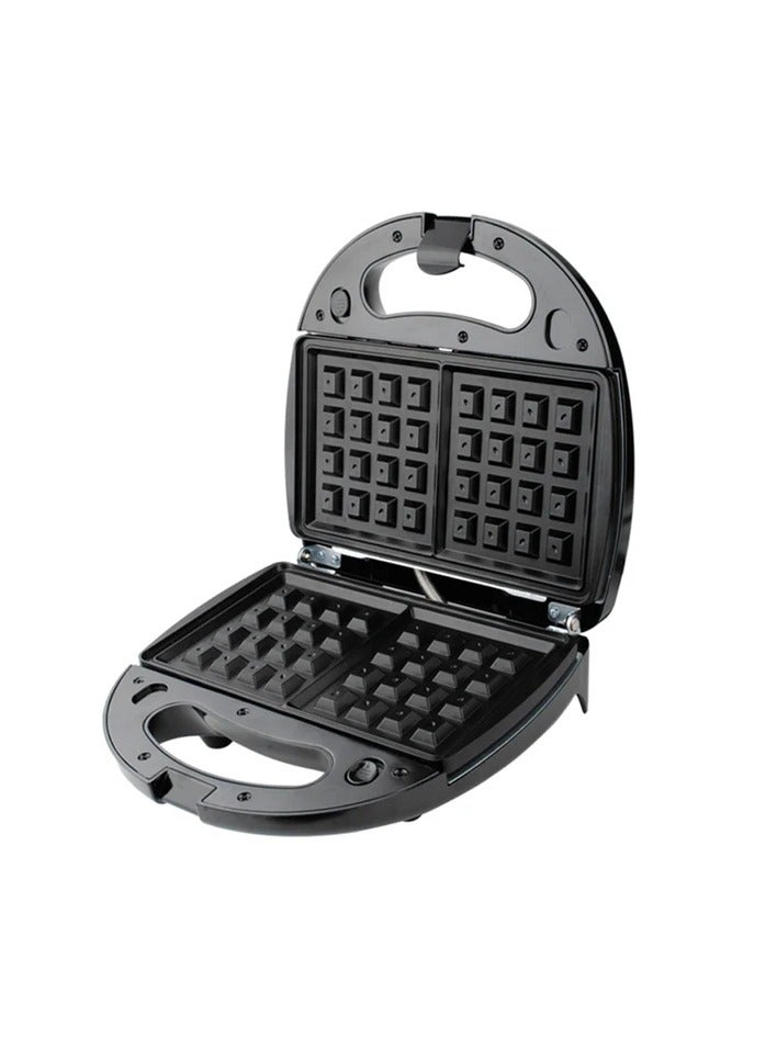 دي اس بي ماكينة صنع الساندويتشات 3 في 1 من DSP kc1049، 750 وات - أسود - Image 1