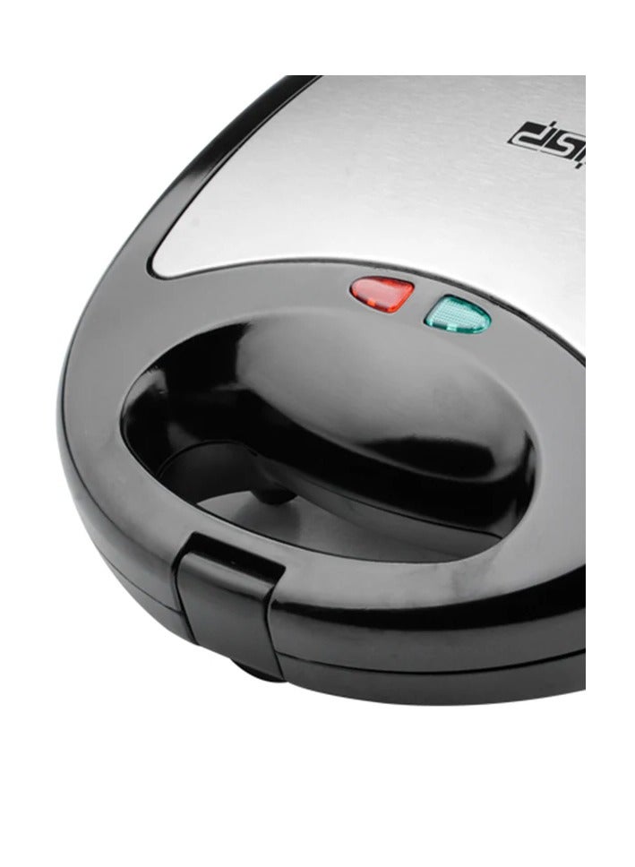 دي اس بي ماكينة صنع الساندويتشات 3 في 1 من DSP kc1049، 750 وات - أسود - Image 4