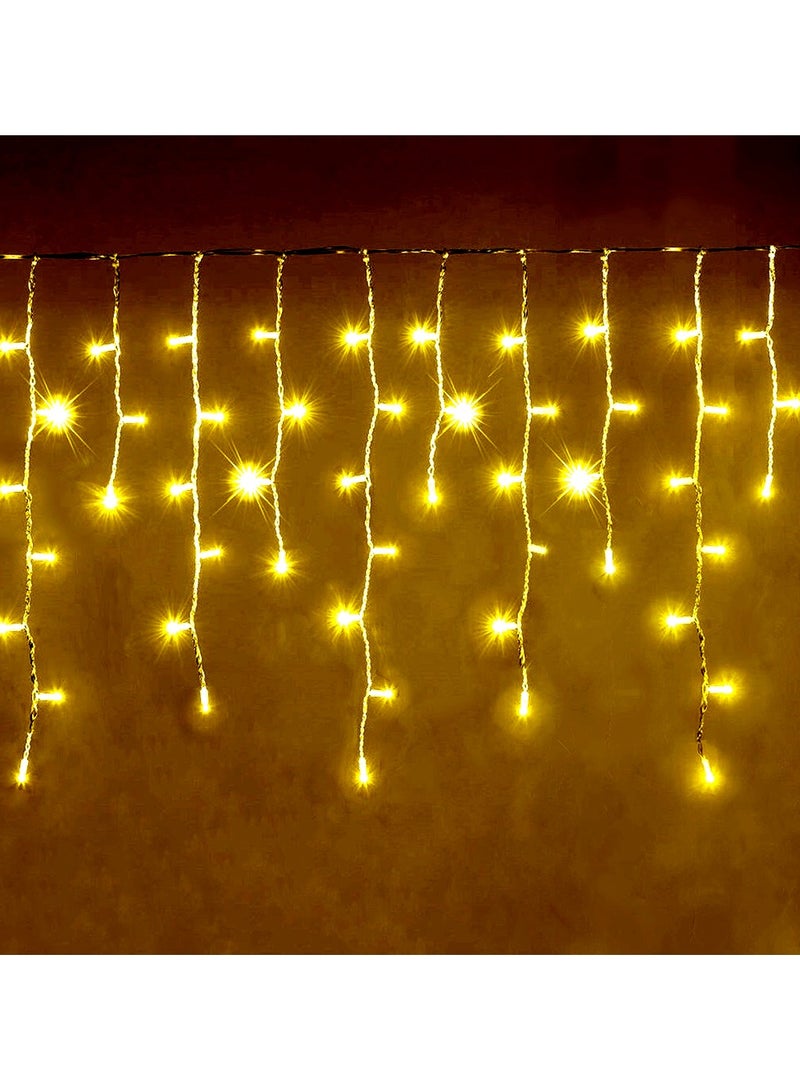 zayo ضوء الثلج المتدلي LED دافئ أبيض 9م*50سم - Image 1