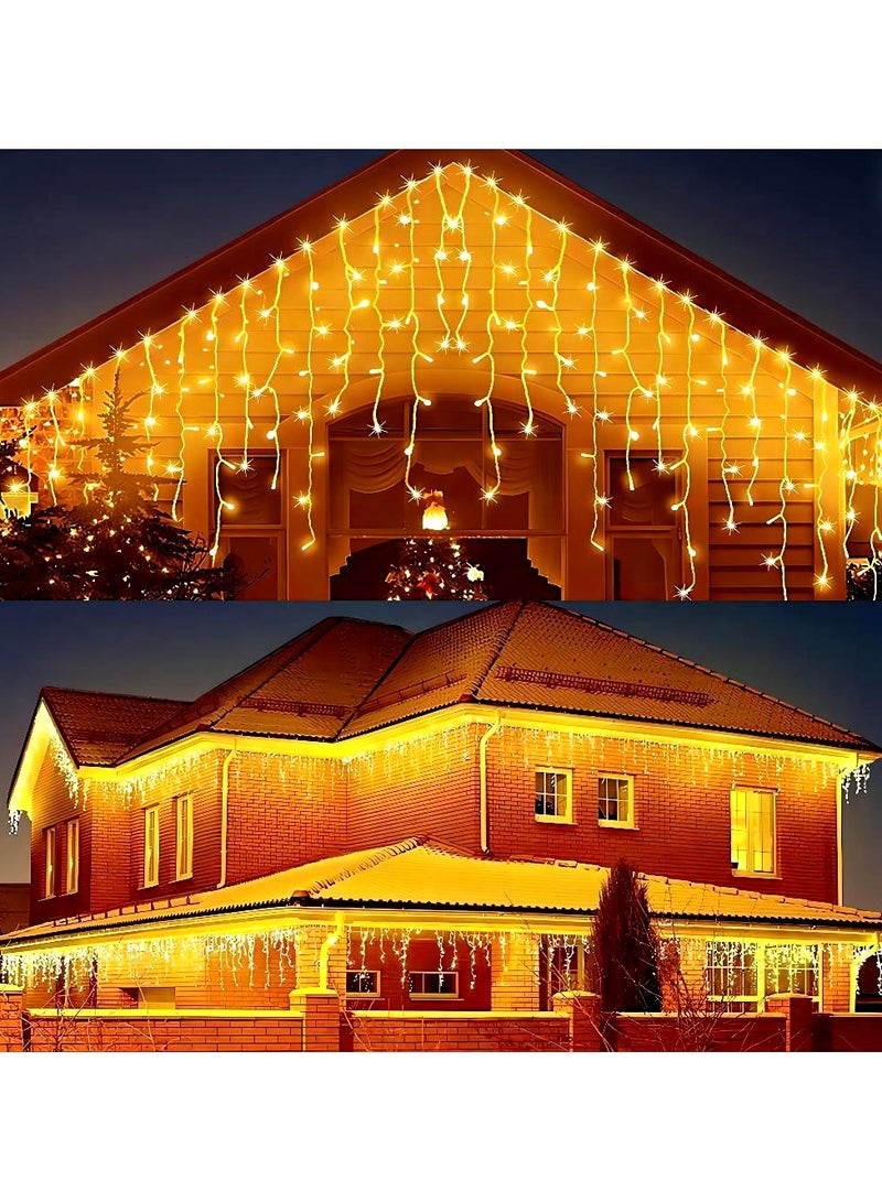 zayo ضوء الثلج المتدلي LED دافئ أبيض 9م*50سم - Image 2