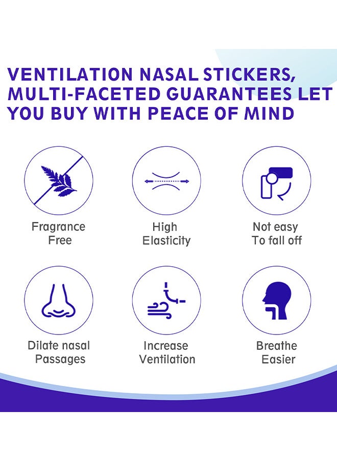 Nasal Strips For Snoring, 30Pcs Nose Strips For Breathing Sleeping Help Stop Snoring Relieve Nasal Congestion Nasal Strips Snoring Devices For Men Women Anti Snore Strips