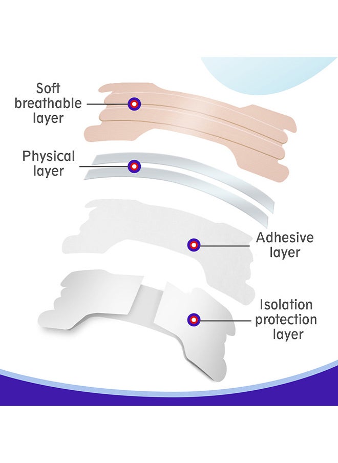 Nasal Strips For Snoring, 30Pcs Nose Strips For Breathing Sleeping Help Stop Snoring Relieve Nasal Congestion Nasal Strips Snoring Devices For Men Women Anti Snore Strips