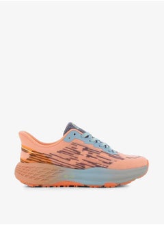 SJ Women's Printed Lace-Up Low Ankle Sneakers  - Image 2