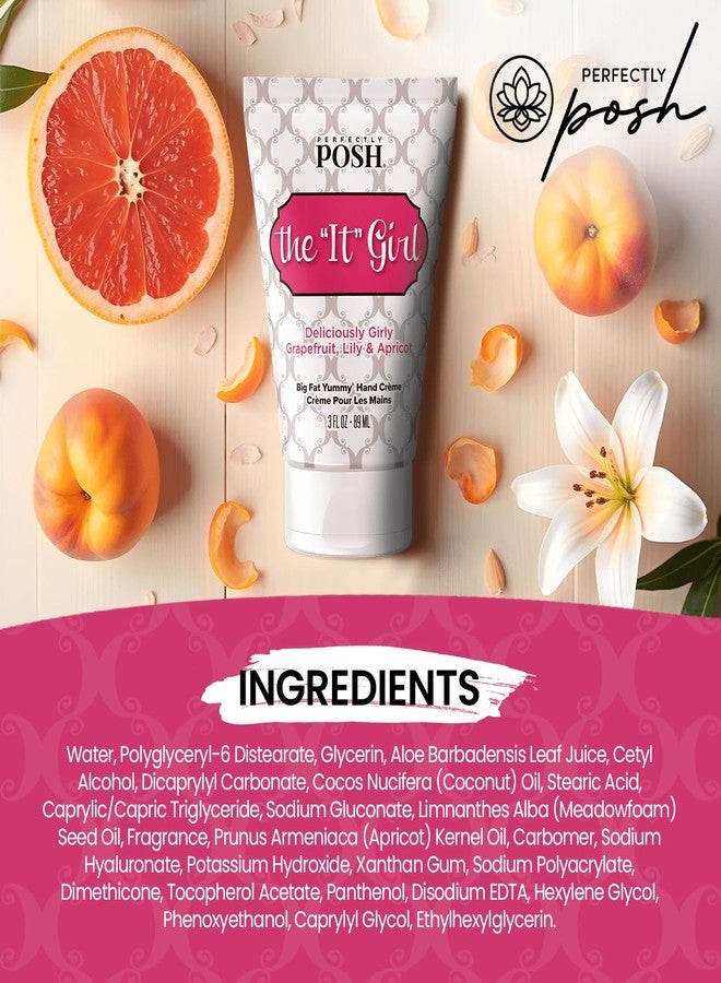 Perfectly Posh - It Girl Hand Crème - Floral Citrus Hand Cream - 89 ml - Image 2