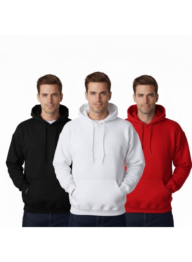 برينت شوب فور مي هوديي للرجال - بلوفر كلاسيكي بقلنسوة للرجال - هودي ناعم ومريح للارتداء اليومي، بدون سحاب، سويت شيرت دافئ وأنيق للخريف والشتاء - Image 1