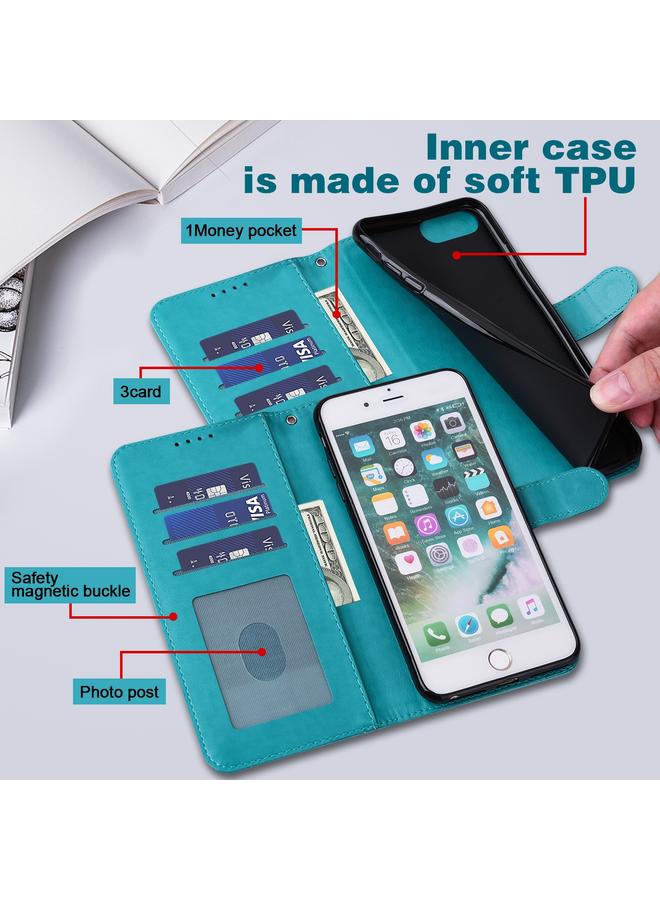 S-TOP Case For Nokia 3.4 / 5.4 Tree & Deer Pattern Pressed Flip Leather Phone Case - Image 4