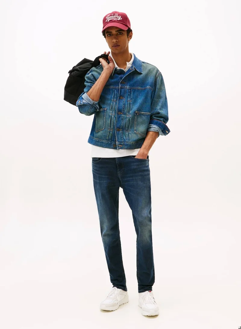 TOMMY JEANS Austin Faded Slim Tapered Leg Jeans