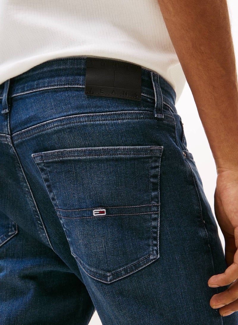 تومي جينز بنطال جينز بقصّة سليم مدببة - Image 4