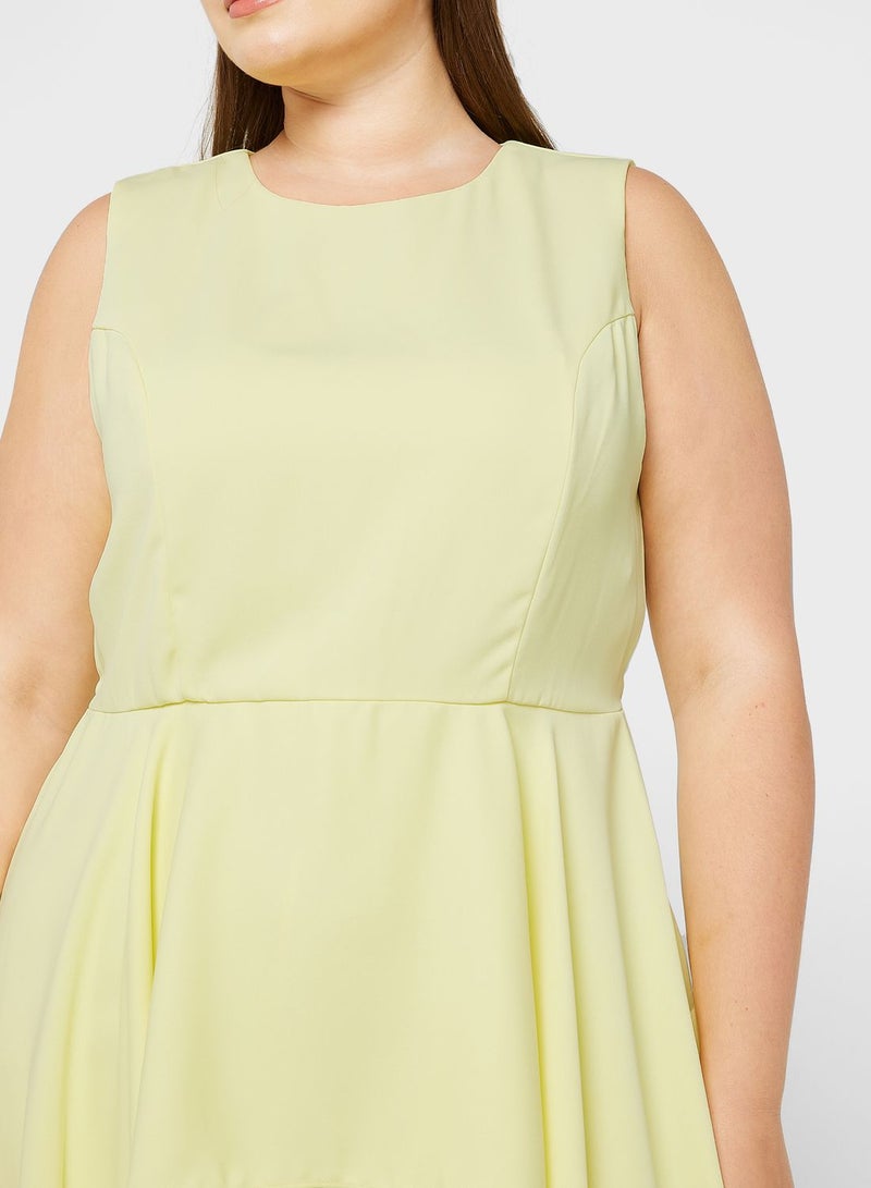 River Island Plus Ruffle Detail Wide Leg Jumpsuit  - Image 3