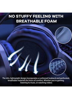 onikuma X7 Pro Wired Gaming Headset RGB Light Noise Canceling Headphone With Microphone For PS4 PC Xbox One  - Image 4