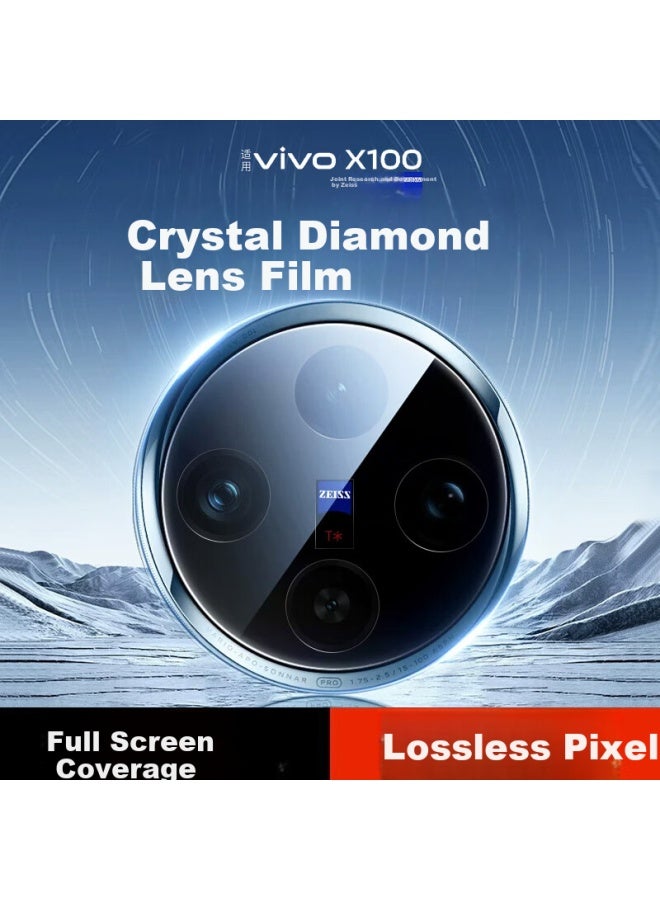 Koolife Camera Lens Film For Vivo X100/X100S, Back Camera Lens Protector Film, Ar Anti-Scratch Ultra Thin High Definition Dustproof Film