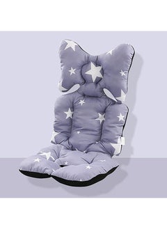 hibobi Color Block Star Pattern Soft Baby Carriage Cushion (Dark Blue)  - Image 2
