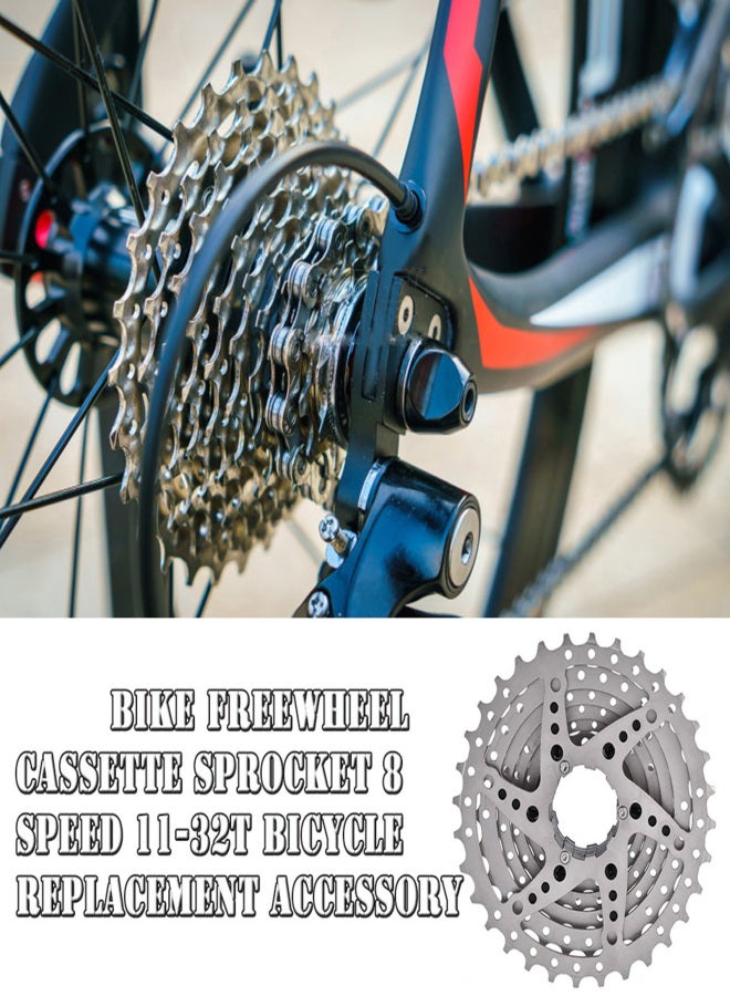 ZTTO Bike Freewheel Cassette Sprocket 8 Speed 11‑32T Bicycle Replacement Accessory - Image 4