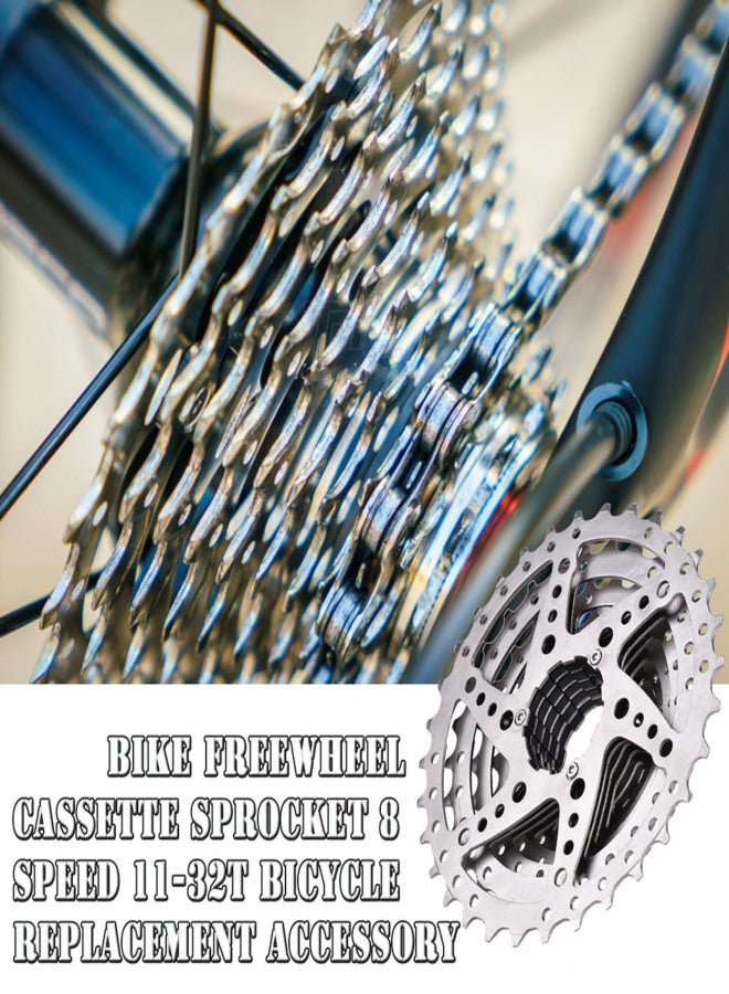 ZTTO Bike Freewheel Cassette Sprocket 8 Speed 11‑32T Bicycle Replacement Accessory - Image 5