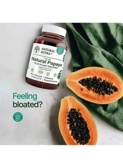 Natural Nutra Natural Nutra Papaya Chewable Enzymes for Digestion and Body Cleanse  - Image 5