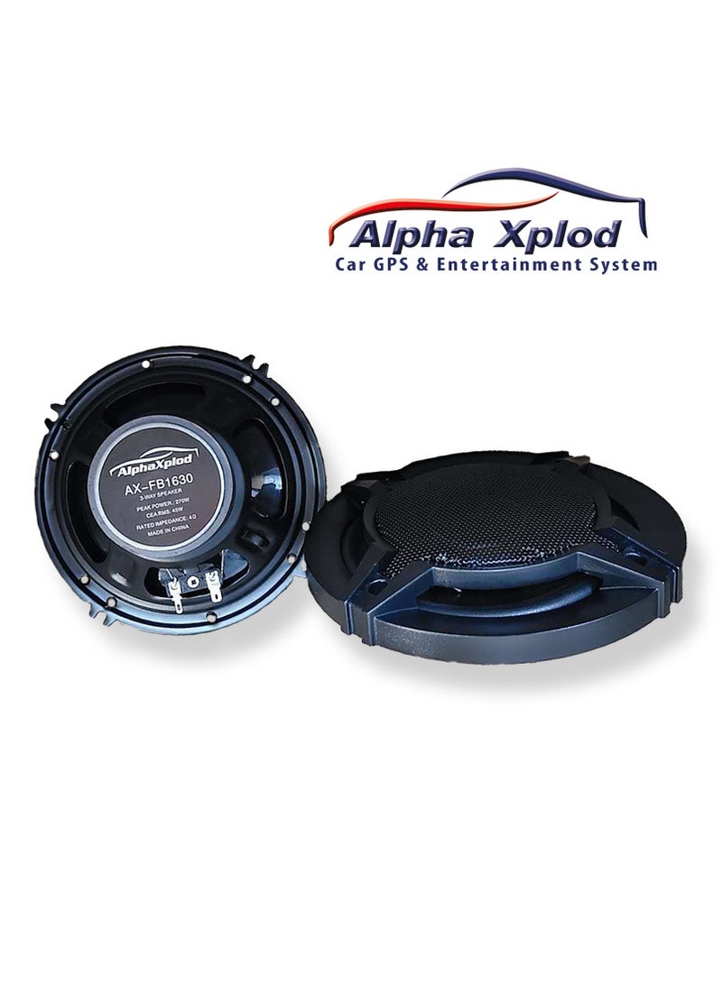 Generic AX-FB1630 6inch 270W 3 Way Door Speaker  - Image 3