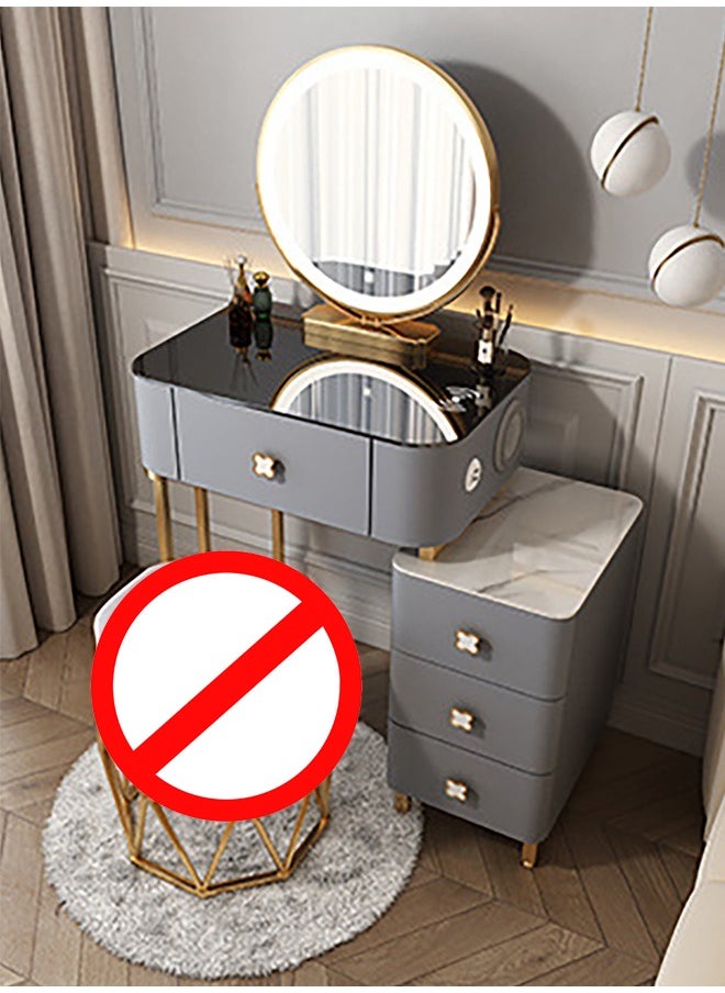 keke Makeup Vanity Table Dressing Table Flip Mirror With Drawers 70 CM  - Image 1