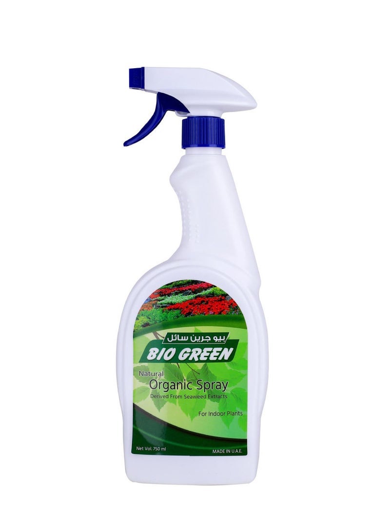 EMIRATES BIOFERT Emirates Biofert Bio Green Natural Organic Spray Derived from Seaweed Extracts for Indoor Plants 750ml - Image 1