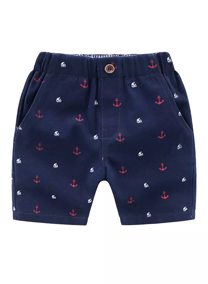 Toddler Boys Allover Print Straight Leg Shorts - Image 1