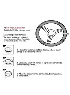 غطاء عجلة قيادة السيارة العالمي من جلد البولي يوريثان 15 بوصة / 38 سم - pzsku/Z22E3CEA19D07A8B6567CZ/45/_/1654600866/1cf578c1-95f9-4375-93a0-d8facc1a0fbf