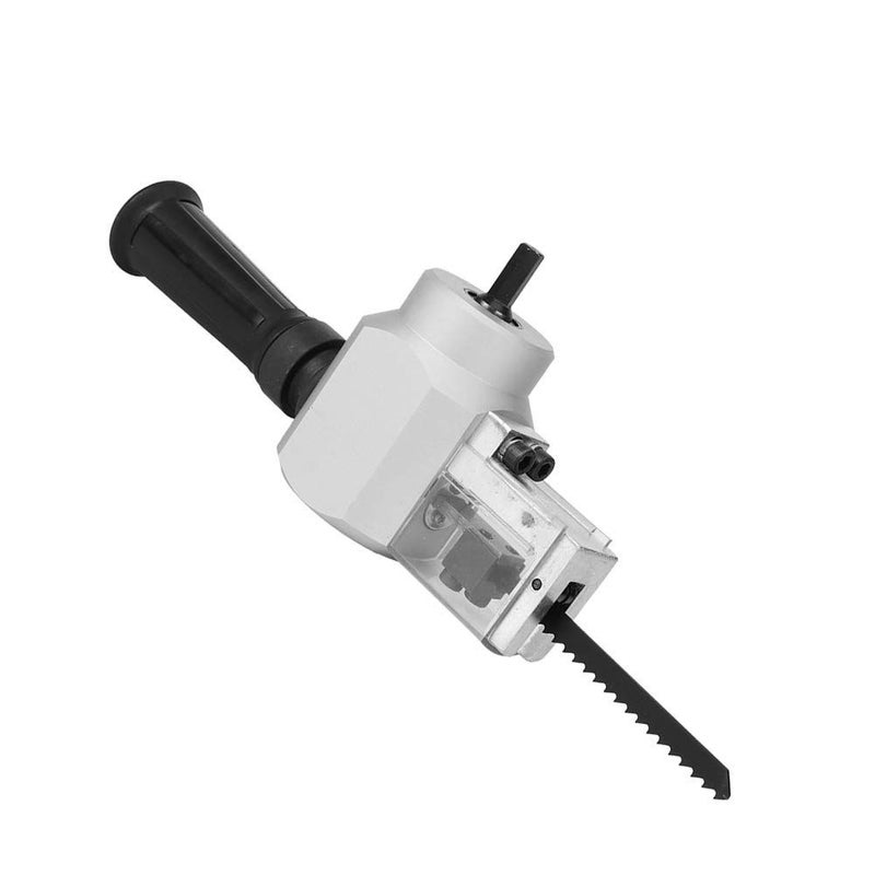 Double Head Metal Cutter Sheet Nibbler Drill Attachment Wireless Electric Wood Saw with Wrench for Thin Metal Stainless Steel Aluminum Copper Plastic Fiberboard Cutting - Image 5