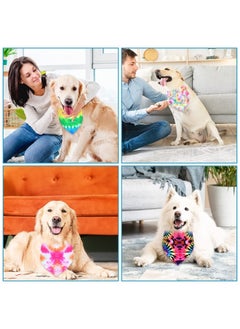 20 Pcs Dog Bandanas Bulk Washable Triangle Bibs Dog Scarf Dog Kerchief Puppy Neckerchief for Small Medium Large Dogs Cats Girl Boy Costume (Tie Dye, XL Size) - pzsku/Z22E3D91300CF35F8A504Z/45/_/1691501082/5f3ab319-21ee-453c-9d29-6a8f047e1127