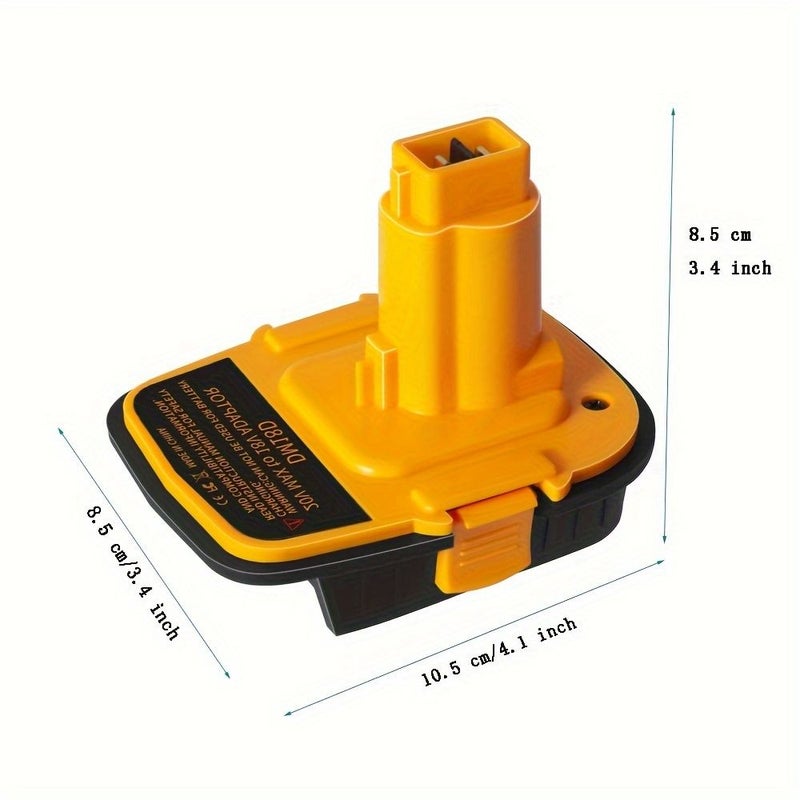 عدد 2 محول بطارية DM18D مع USB للأدوات 18 فولت - Image 3