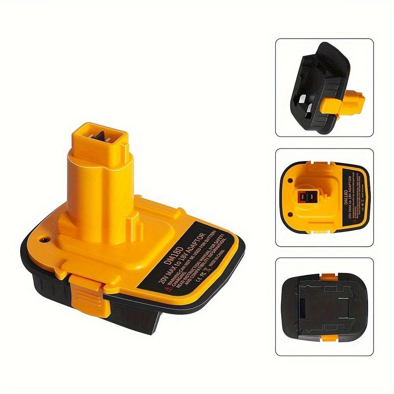 عدد 2 محول بطارية DM18D مع USB للأدوات 18 فولت - Image 2