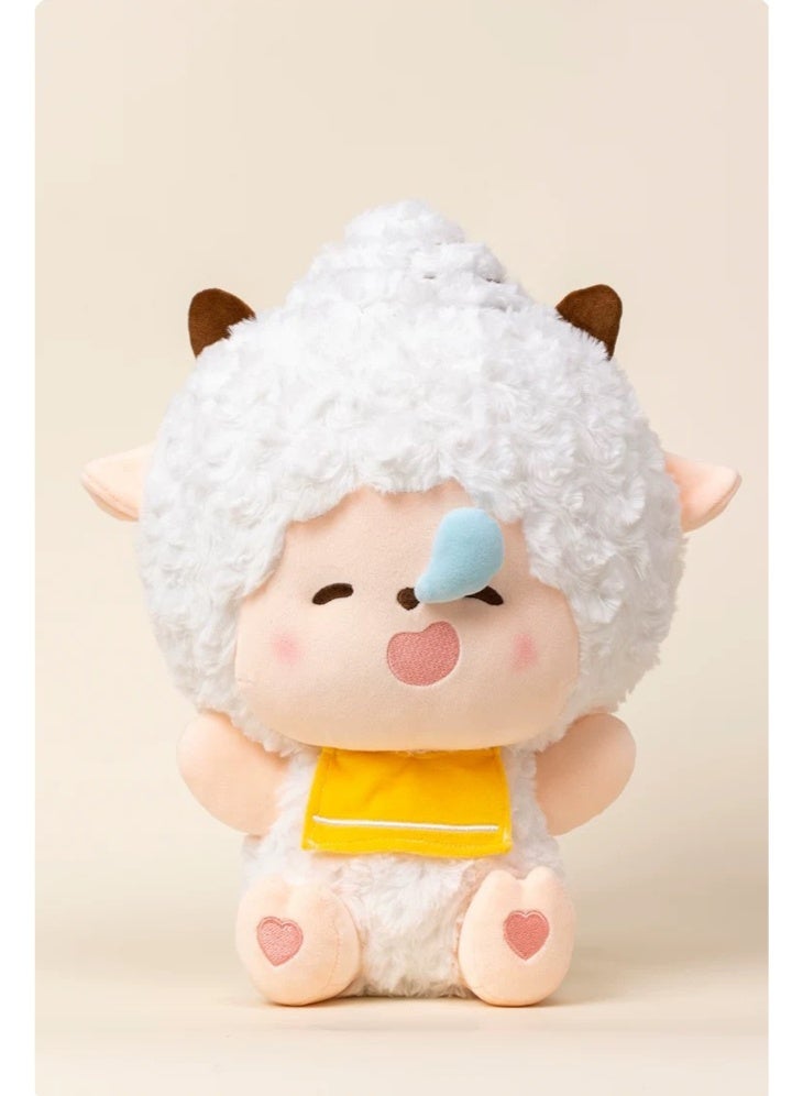 general Pleasant Goat and Big Big Wolf Paddi Sleeping Soft  Plush Toy Cute Cartoon Character Doll Suitable for Ages - Image 4