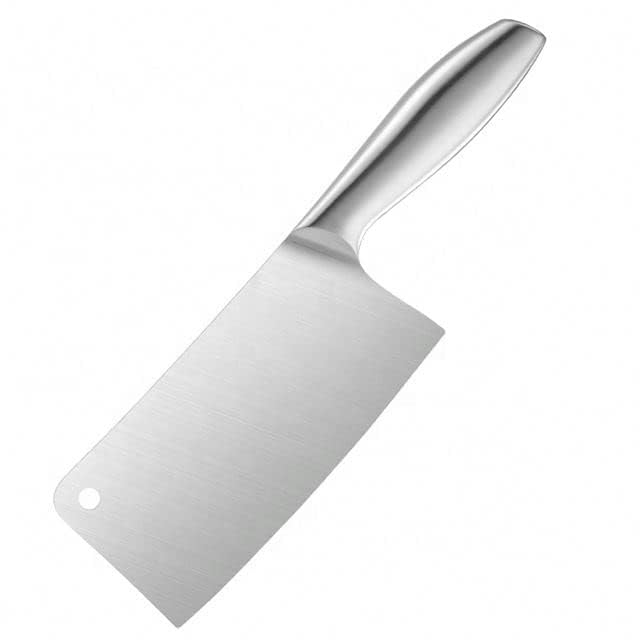 Eletree 1 PCMultipurpose Premium Stainless Steel Meat Cleaver Butcher Chopper Knife Heavy Duty Blade Used for Cutting Chopping Vegetable Fruit for HomeKnife cc - Image 1