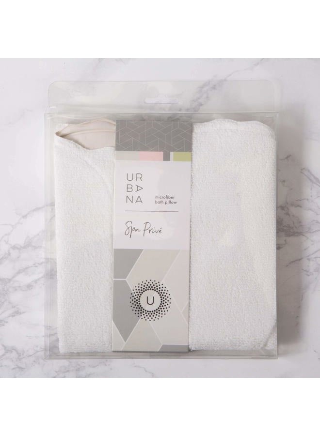 Urbana Spa Prive Home Spa Collection, Microfiber Bath Pillow - Image 2
