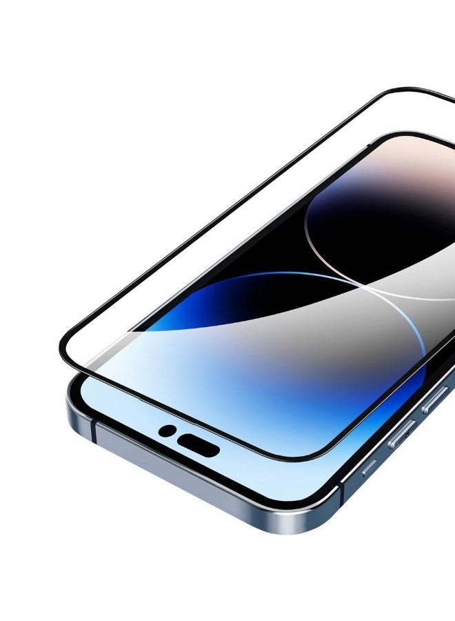 Green Lion 3D Curved Pro Tempered Glass for iPhone 15 Pro - Clear - Image 2