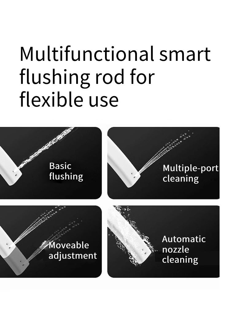 Jourvent Smart Bidet Toilet Seat, Elongated, with Wireless Remote Control, Heated Seat, Unlimited Warm Water, Warm Air Dryer, and LED Nightlight | Self-Cleaning Nozzle & Soft-Closing Lid for Ultimate Hygiene and Comfort in Modern Bathrooms - Image 2