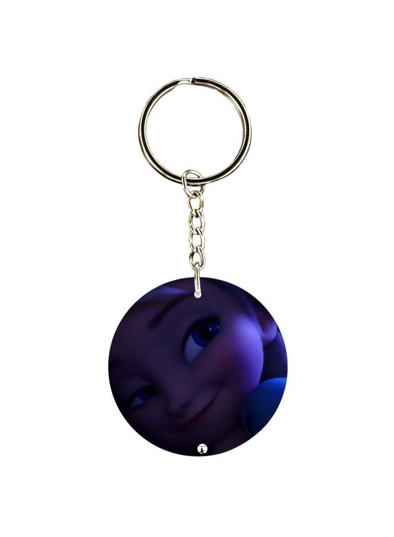 Cartoon Themed Single Sided Key Chain