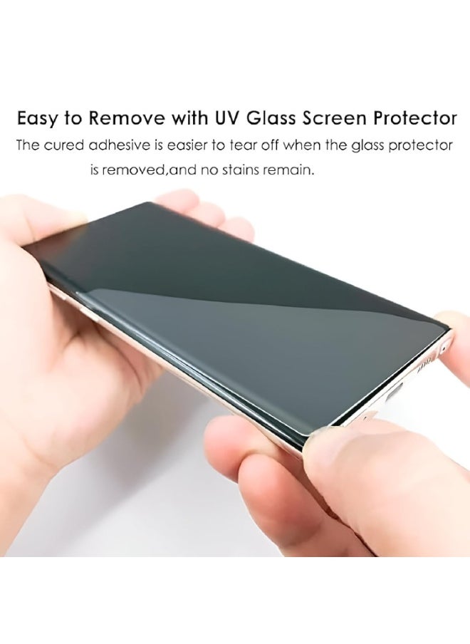 Screen Protector Full HD Quality UV Tempered Glass Edge to Edge For Xiaomi Redmi Note 14 Pro Plus 5G Screen Coverage with Easy Installation Kit (Transparent)