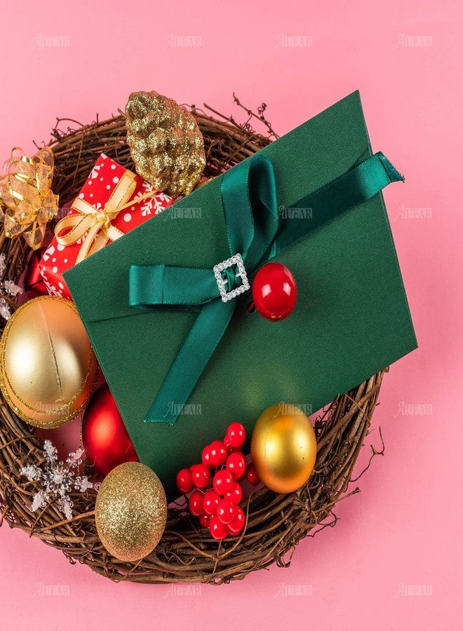 أوير AUEAR، عبوة من 50 قطعة من مشابك شرائط مرصعة بأحجار الراين المربعة مقاس 15 مم، مثالية لتزيين حفلات الزفاف وتغليف الهدايا (فضي). - Image 4