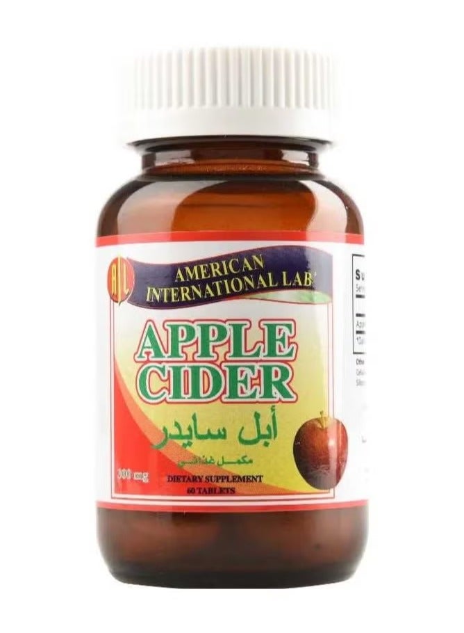 Apple Cider Vinegar 60 Weight Loss Tablets by American International Lab