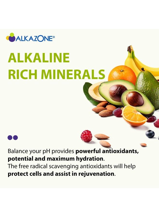 Alkazone Balance Your Ph Antioxidants Alkaline Mineral Booster & Supplements 2-Pack Alkazone Balance Your Ph Antioxidants Alkaline Mineral Booster & Supplements (2 Packs) - Image 5