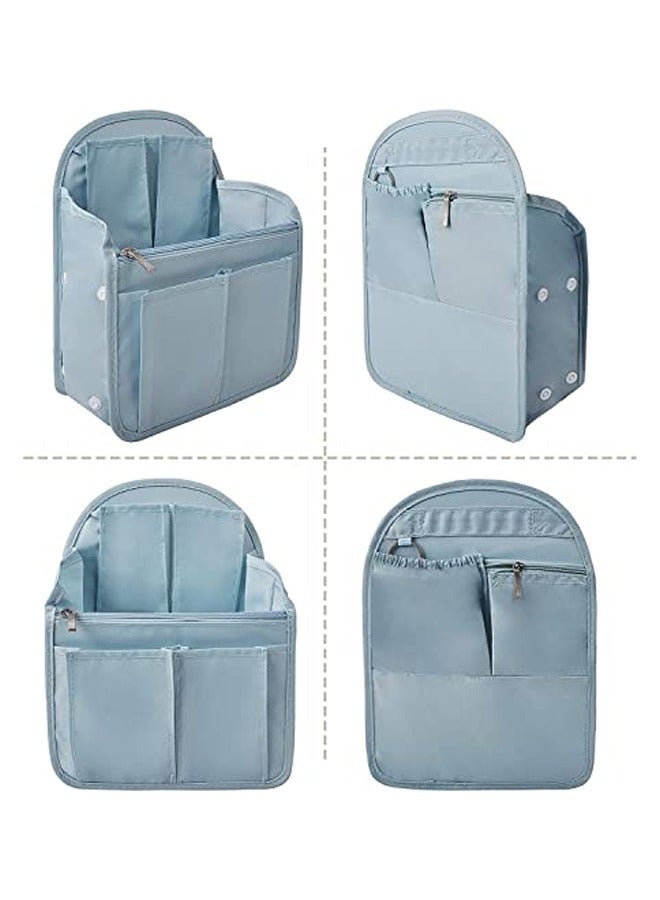 Barakah Backpack Organizer, Insert Small Bag Divider for Rucksack Purse Lightweight Nylon Shoulder Bag Organizer Insert, Light Blue - Image 5