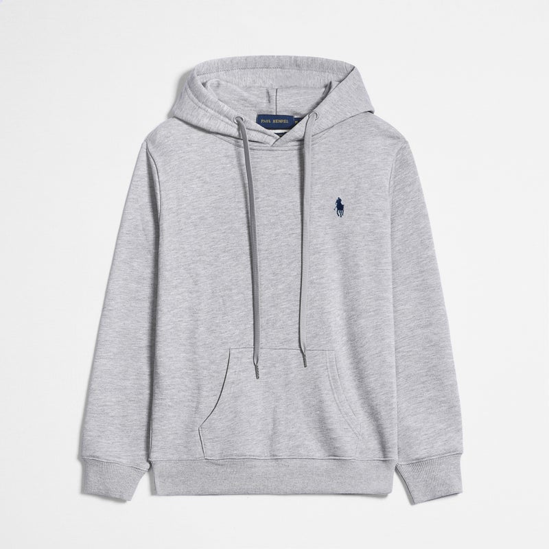 Original Label Rl Paul Pony Label Men'S Sweater Hoodie Pullover Long Sleeve Casual Solid Color Sweater Men - Image 2