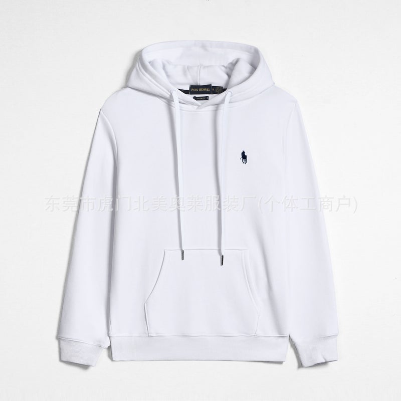 Original Label Rl Paul Pony Label Men'S Sweater Hoodie Pullover Long Sleeve Casual Solid Color Sweater Men - Image 1