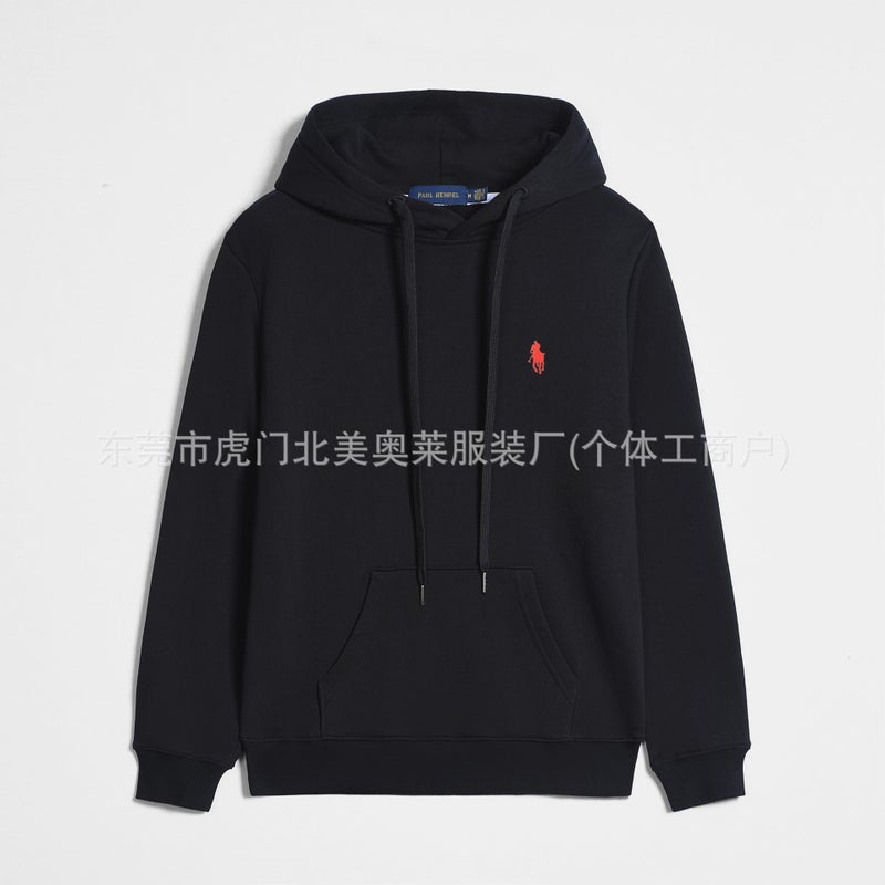 Original Label Rl Paul Pony Label Men'S Sweater Hoodie Pullover Long Sleeve Casual Solid Color Sweater Men - Image 5