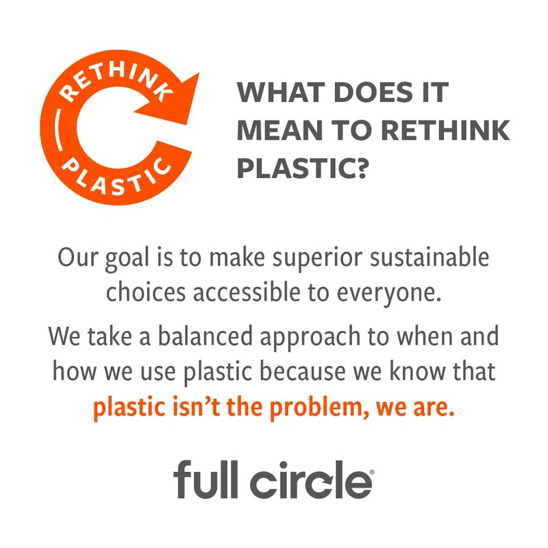 Full Circle Wipe Out Pivoting Shower Squeegee with Hanging Hook, White, 2 Piece - Image 4