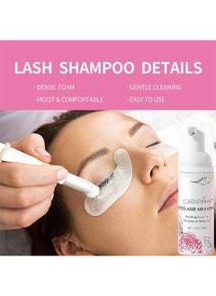CARVENCHY Eyelash Shampoo Soothing Sensation For Salon And Home Use Grafted Eyelash Cleaning Mousse  - Image 5