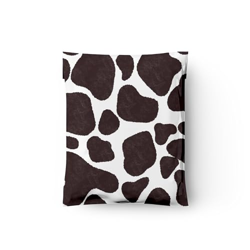 Pro Supply Global 10x13 (100) Cow Print Designer Poly Mailers Waterproof Self Sealing Tear Resistant Polymailers Shipping Envelopes Premium Printed Bags For Small Businesses - Image 5