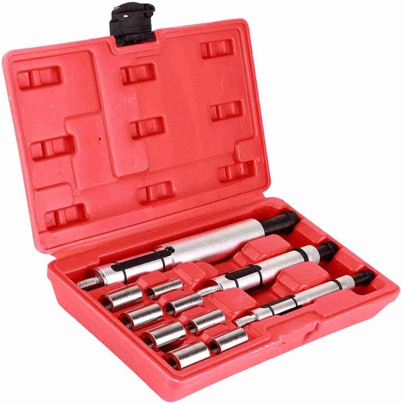 Universal Clutch Alignment Tool Kit, Clutch Drive Plate Alignment Tool with 8 Spigot Adaptors and 3 Expanding Mandrels for Accurate Flywheel Hole Centering in Auto - Image 5
