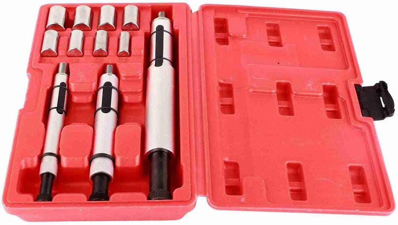 Universal Clutch Alignment Tool Kit, Clutch Drive Plate Alignment Tool with 8 Spigot Adaptors and 3 Expanding Mandrels for Accurate Flywheel Hole Centering in Auto - Image 3