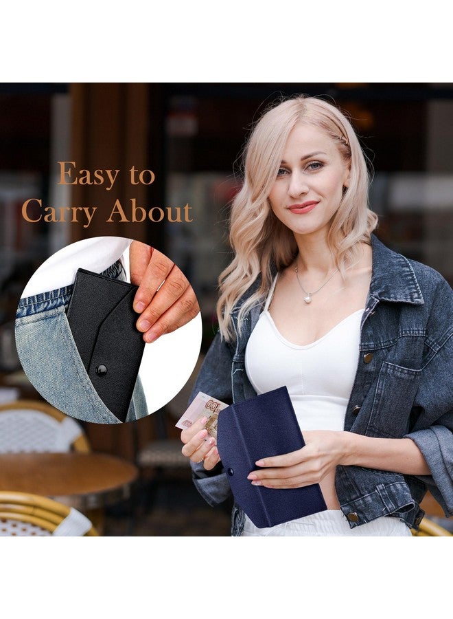 Kacctyen 12 Pcs Leather Cash Envelope Wallet Cash Wallet Envelope System PU Leather Money Purse Pouch Bag Reusable Check Budget Envelope Money Envelopes for Women Cash Saving Waterproof Cash Holder - Image 5