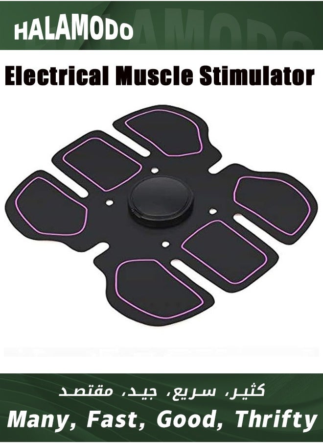 ABS Muscle Stimulator, Electrical Muscle Training Stimulation, Slimming Machine, Abs Stimulator, Body Shape, Body Massager, for Home Office Fitness